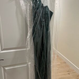 SHEIN Black One Shoulder Dress